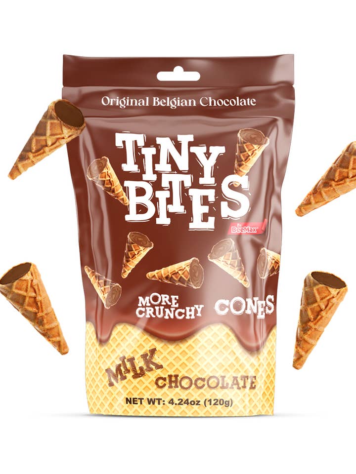 Tiny Bites w Milk Chocolate 4.24oz for wholesale by Beemax