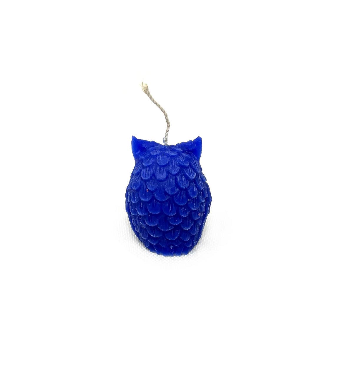 Vrinda - Wholesale Novelty Candle - Owl candle Blue2