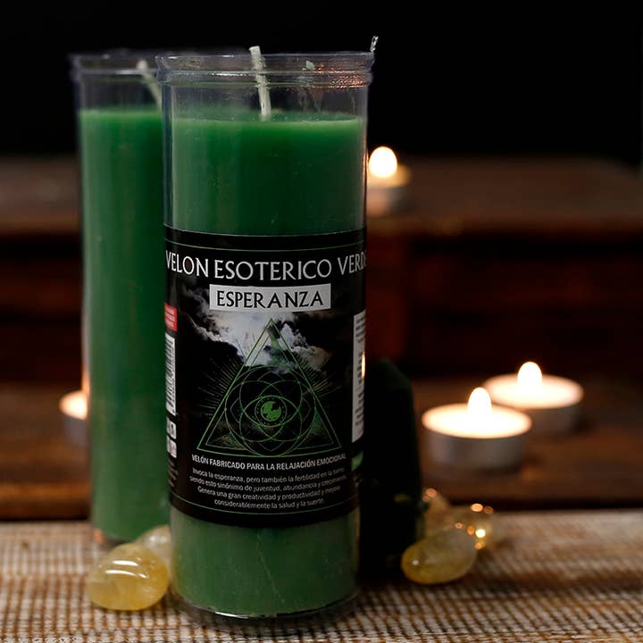 Ethike.eu - Wholesale Votive Candle - Esoteric Candle 3 - Green