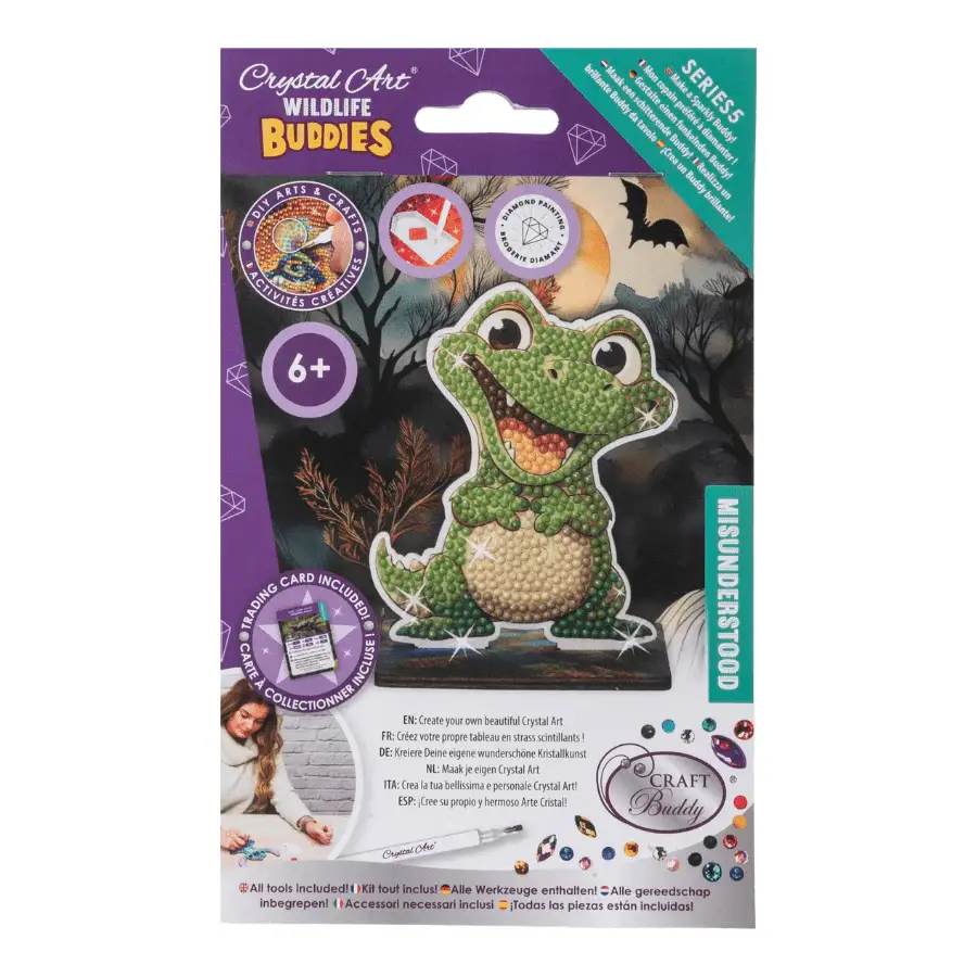 Outset Games and Cobble Hill Puzzles - Wholesale DIY Craft Kit - Kids - Full Display - CA Buddies: Ocean (assorted 30 in PDQ)13