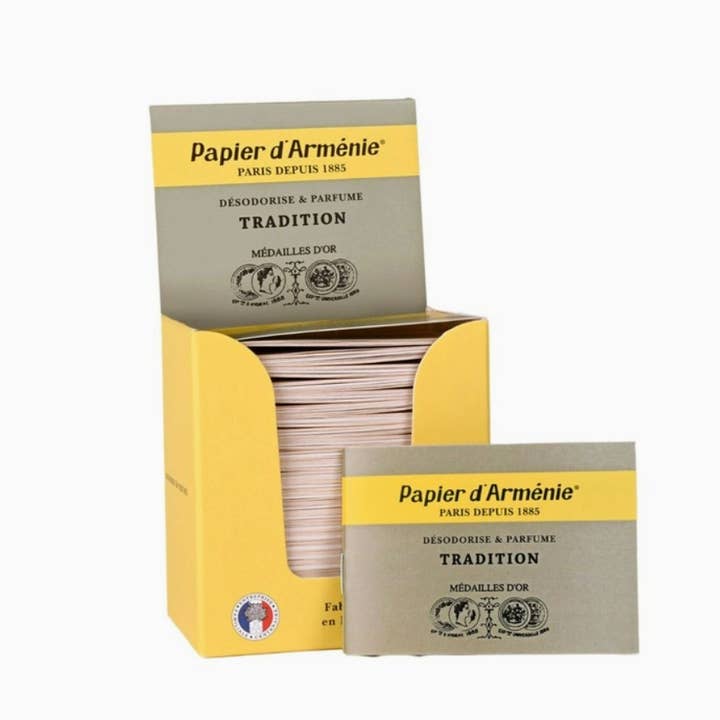 BIOCHALA - Wholesale Incense - Papier D'Armenie ROSE - pack of 30 in display case2