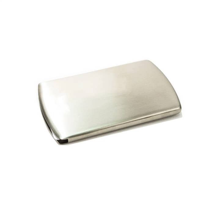 Storus – Großhandel Kartenetui – Unisex – Smartcard-Etui Metall - Gebürstetes Metall