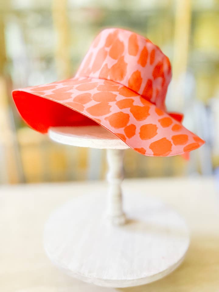 SummerChic Classy Coastal Floppy Sun Hat/Bucket Hat w/Bow for wholesale by Chic Peony Boutique, LLC