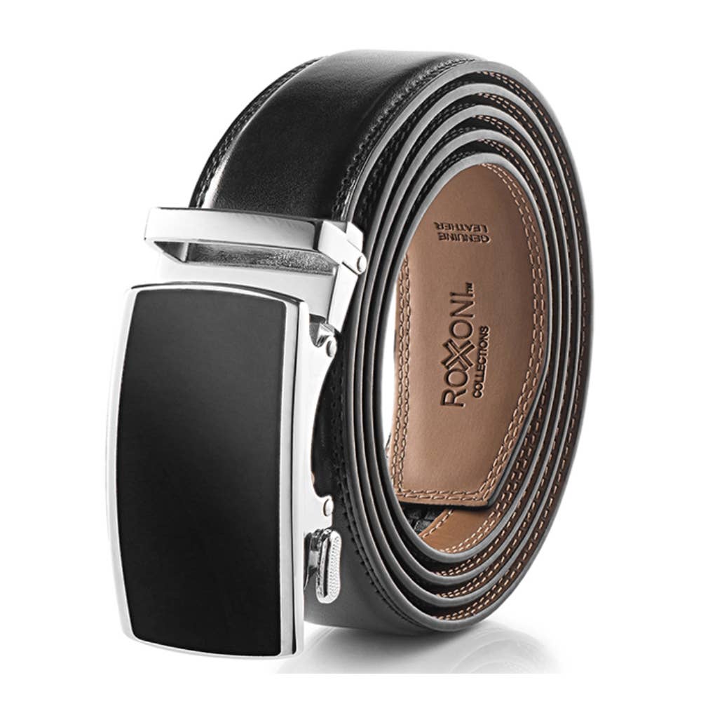 Roxoni - Wholesale Belt - Men's - Men’s Genuine Leather Ratchet Belt with Automatic Buckle24