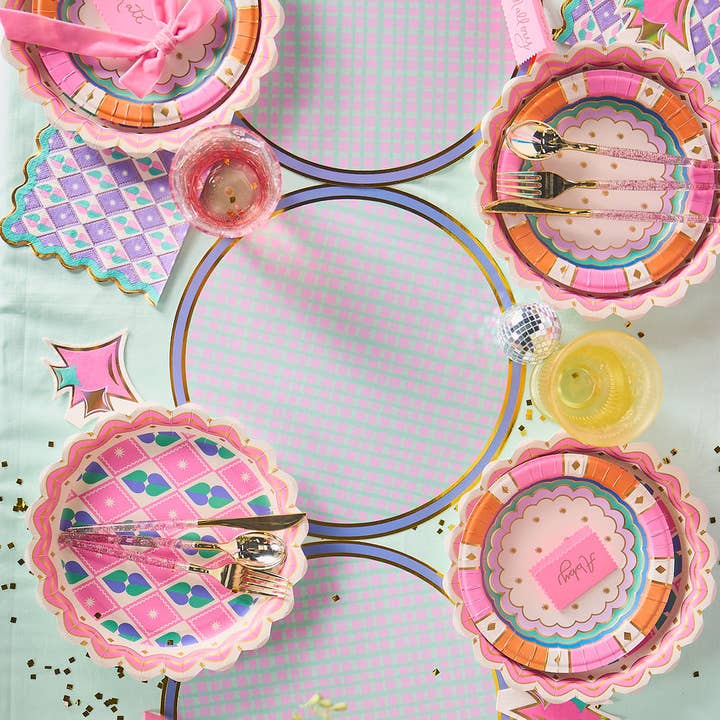 Packed Party - Wholesale Dinner Plate - Welcome To The Circus Dinner Plate Set3