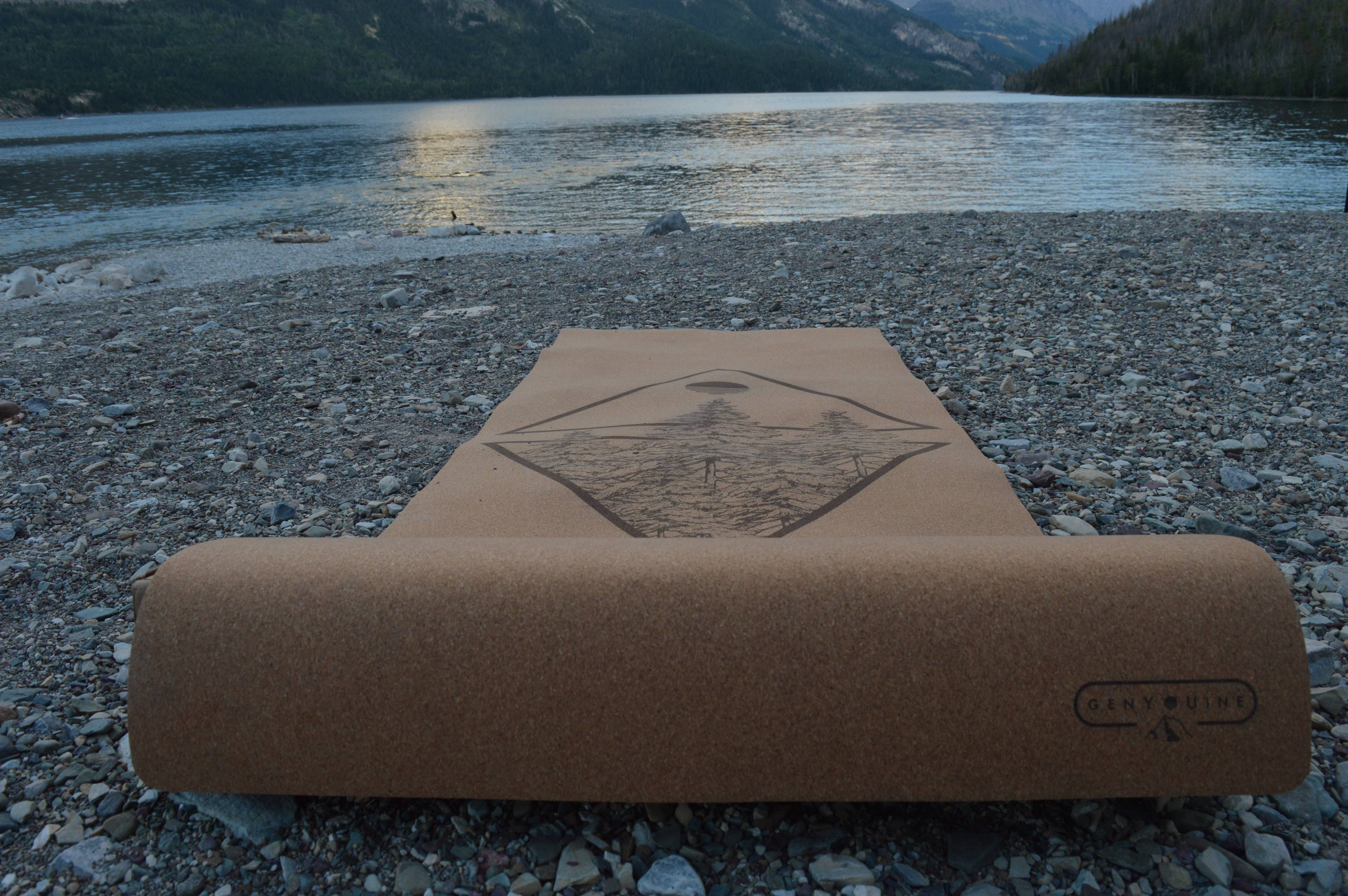 genYOUine - Wholesale Yoga Mat - Cork Yoga Mat - Forest4