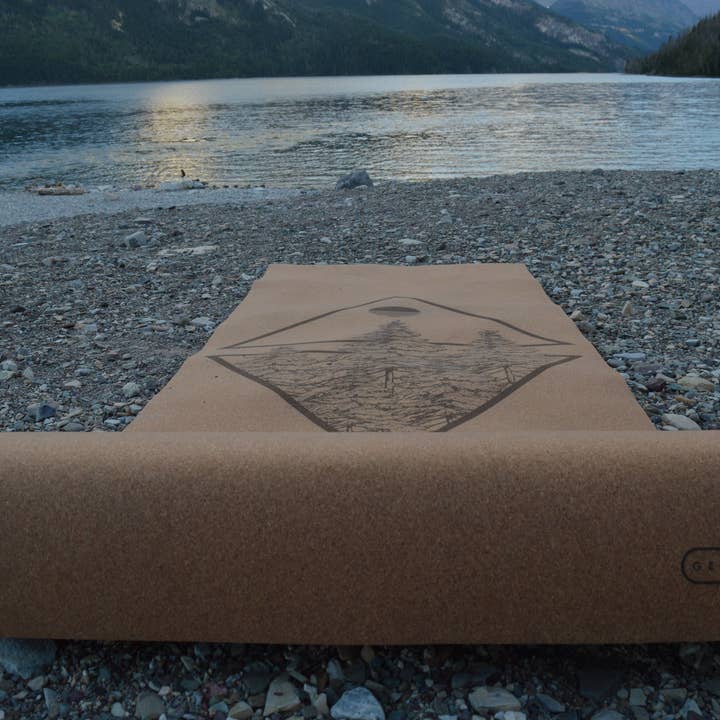 genYOUine - Wholesale Yoga Mat - Cork Yoga Mat - Forest4