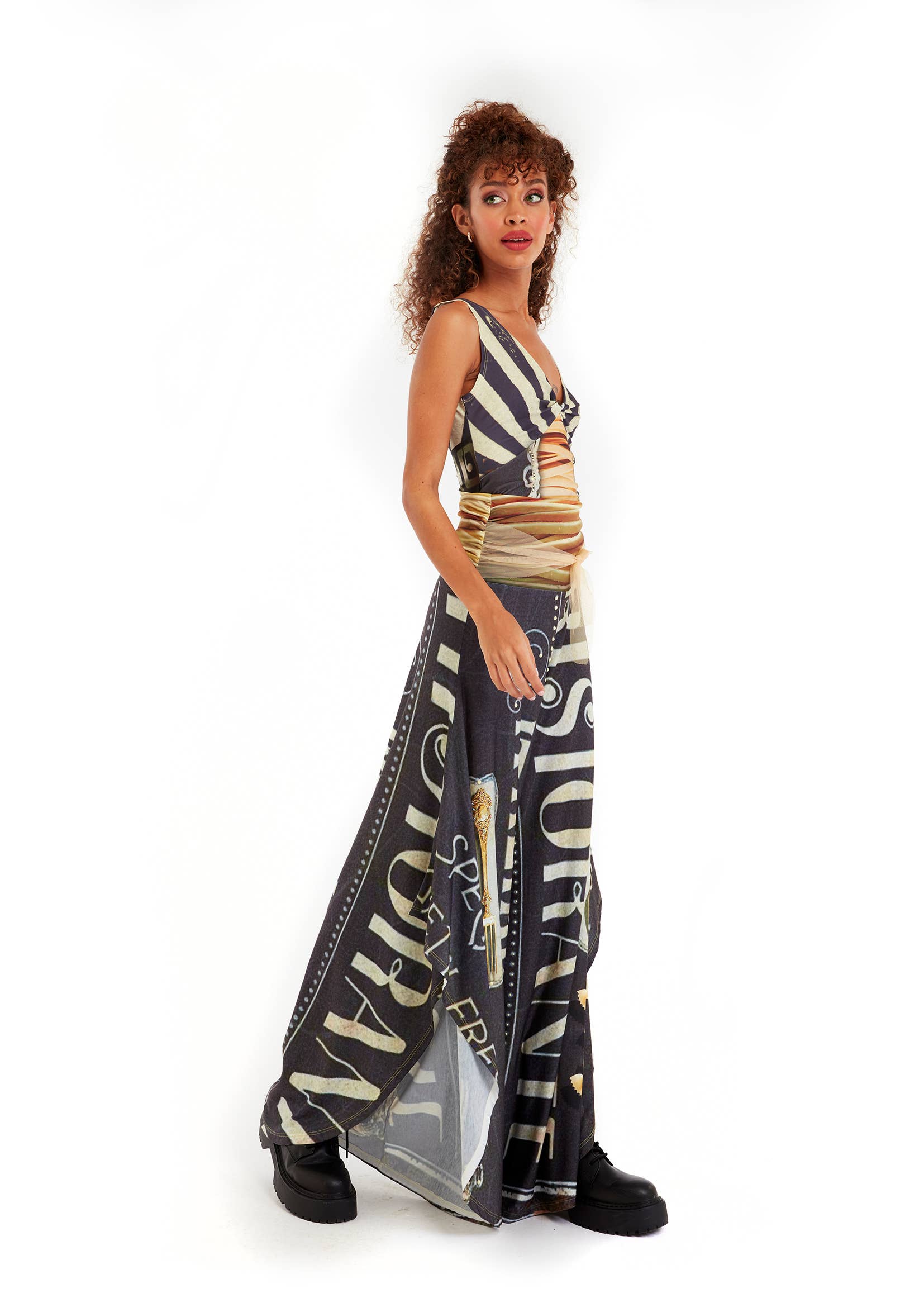 IPNG Design – Calças - Mulher por atacado – Calças drapeadas de verão com cintura elástica - IPNG Design8