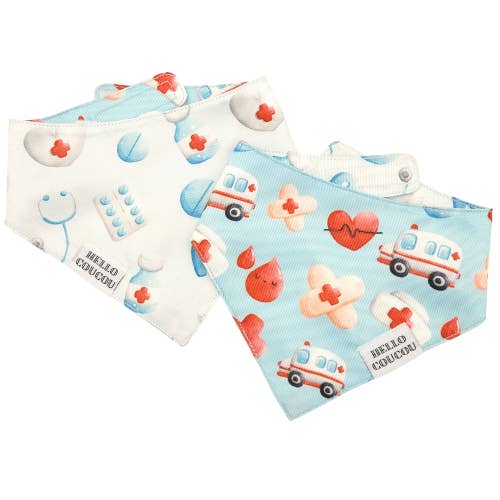 Hello Coucou - Wholesale Pet bandana – Dog - You're My Remedy - Double Sided Bandana DOG CAT DR NURSE5