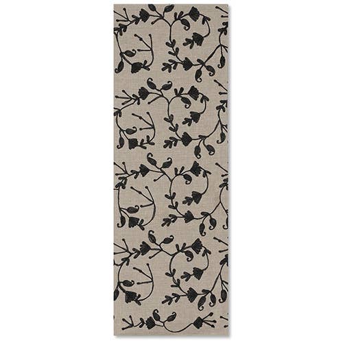 Heritage Lace - Vente Chemins de table - Chemin de table en lin et coton Bristol 13x36 en lin de lin.1