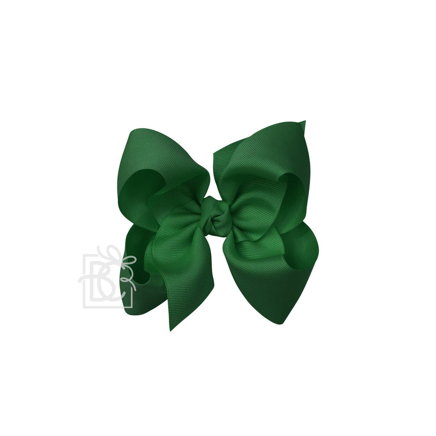 Beyond Creations, LLC - Wholesale Hair Bow - Kids - SIGNATURE GROSGRAIN BOW ON CLIP119