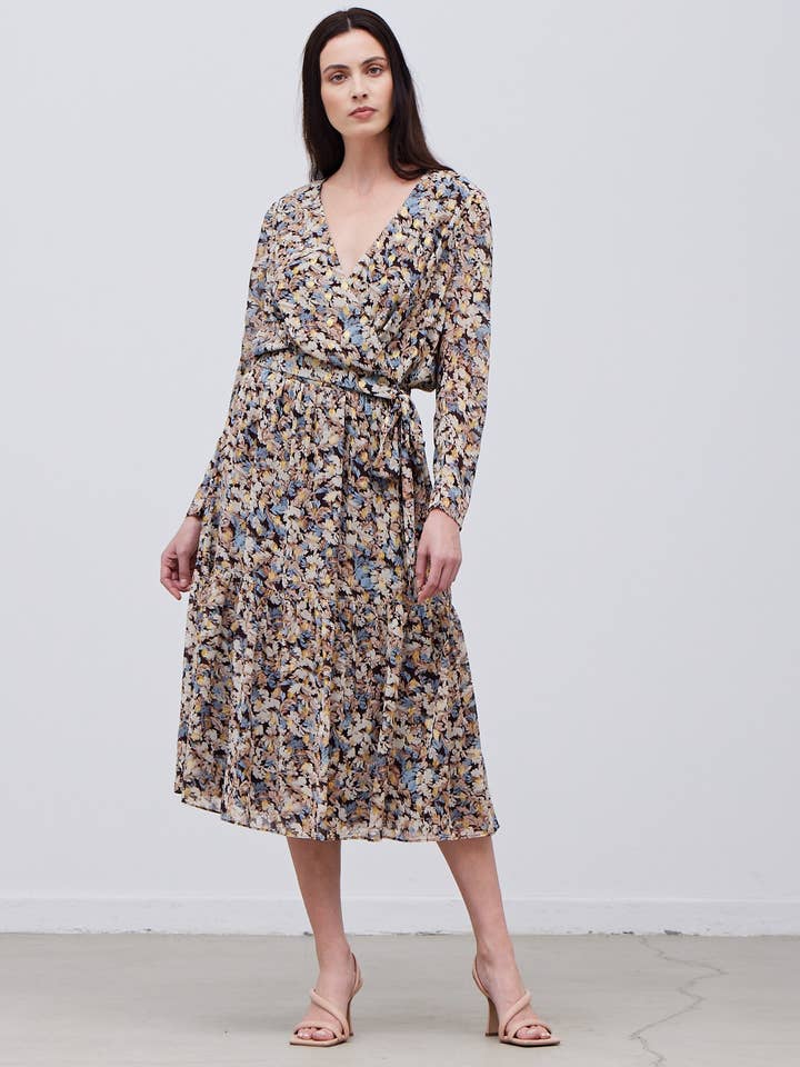 41079 - METALLIC SURPLICE TOP for wholesale by Grade & Gather