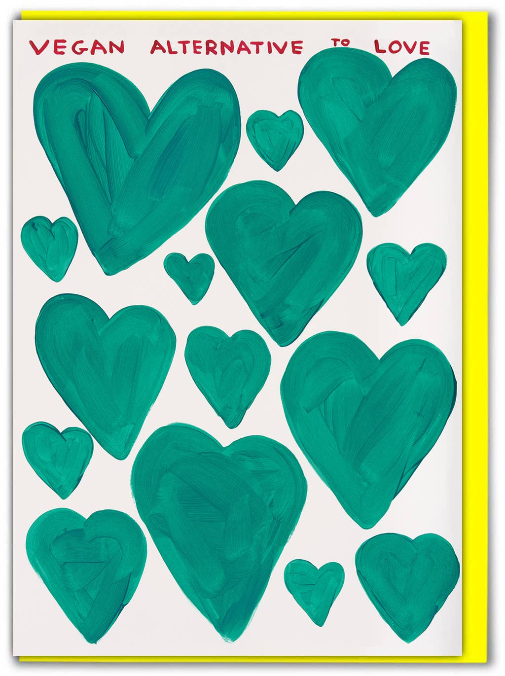 David Shrigley x Brainbox Candy – wholesale Love card – Funny Birthday Card - Do You Love Me Greetings Card - Vegan Alternative Greetings Card0