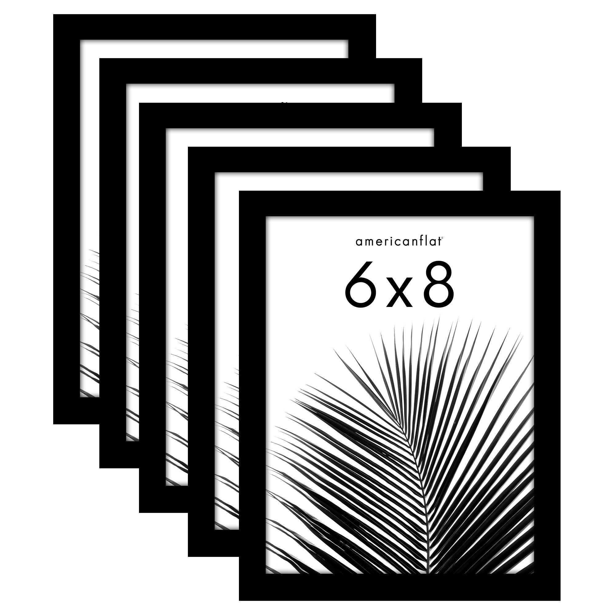 Americanflat - Wholesale Picture Frame - Americanflat 5 Pack Picture Frames Plexiglass Cover12