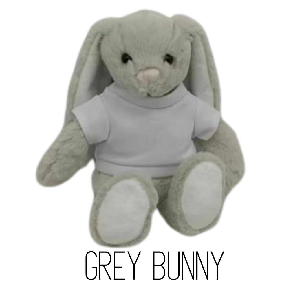 Sublimation Kings of Florida - Wholesale Stuffed/Plush Toy - Kids & Baby - Sublimation Easter Bunny with Polyester Shirt | Plush Toy0