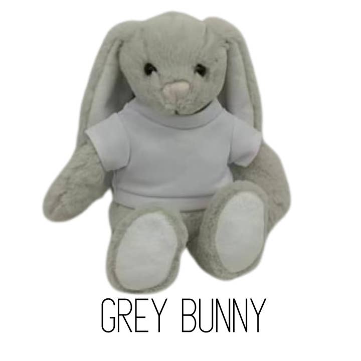 Sublimation Kings of Florida - Wholesale Stuffed/Plush Toy - Kids & Baby - Sublimation Easter Bunny with Polyester Shirt | Plush Toy