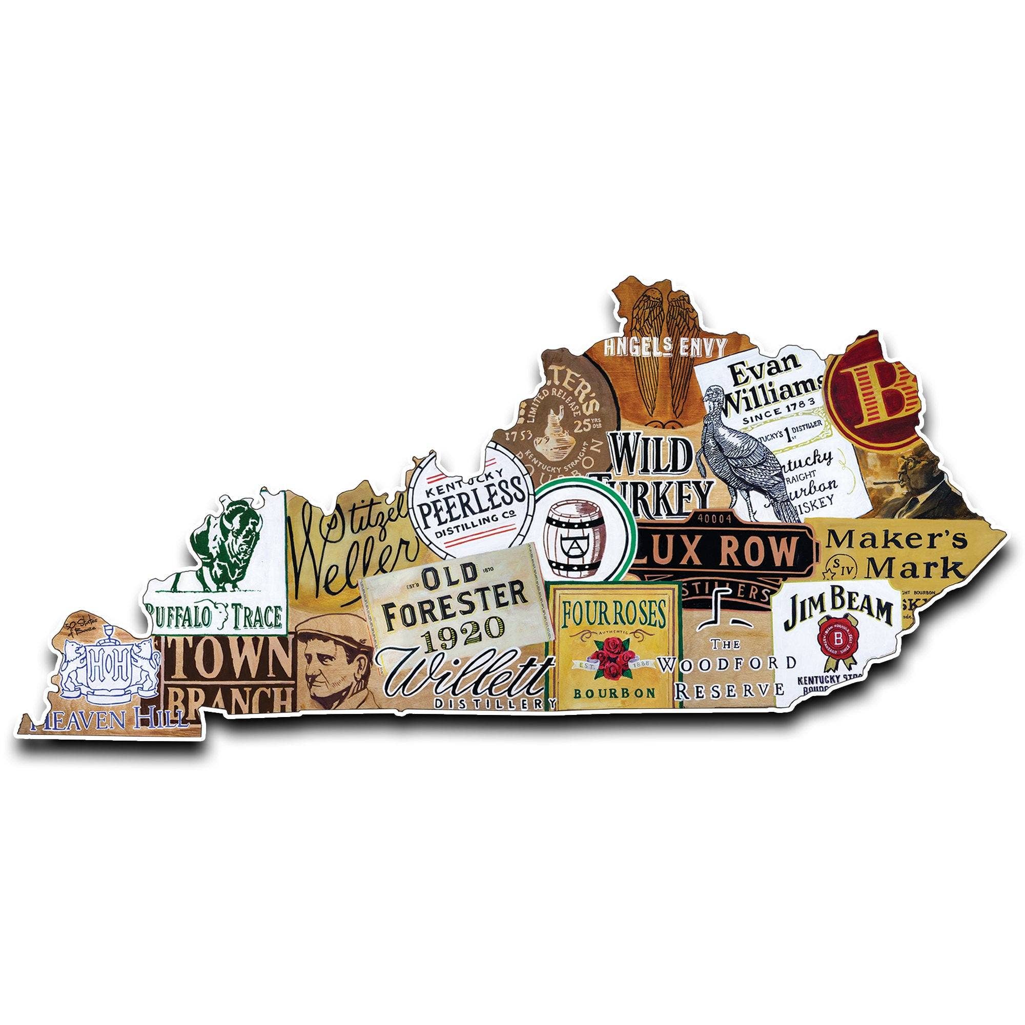States Of Brew - Wholesale Sign - "KY Bourbon"2
