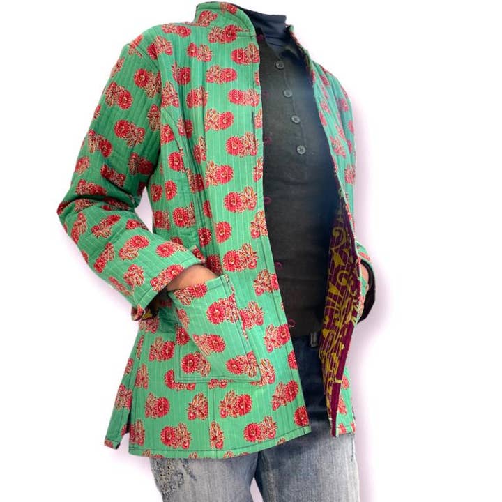 Chaqueta Artesanal, Reversible y Énica de Algodón. Rebajas y otras tendencias de Resultados para articulos bazar al por mayor. Devoluciones gratuitas y condiciones de pago a 60 días en Faire en Faire.