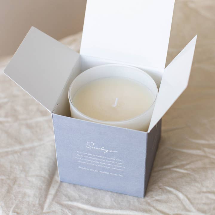 Sunday Candle Co – Großhandel Kerze im Glas / gefüllte Kerze – Big Sur3