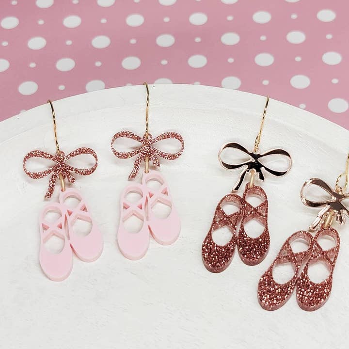 Balett toffel Örhängen för wholesale av Krafts By Kassy