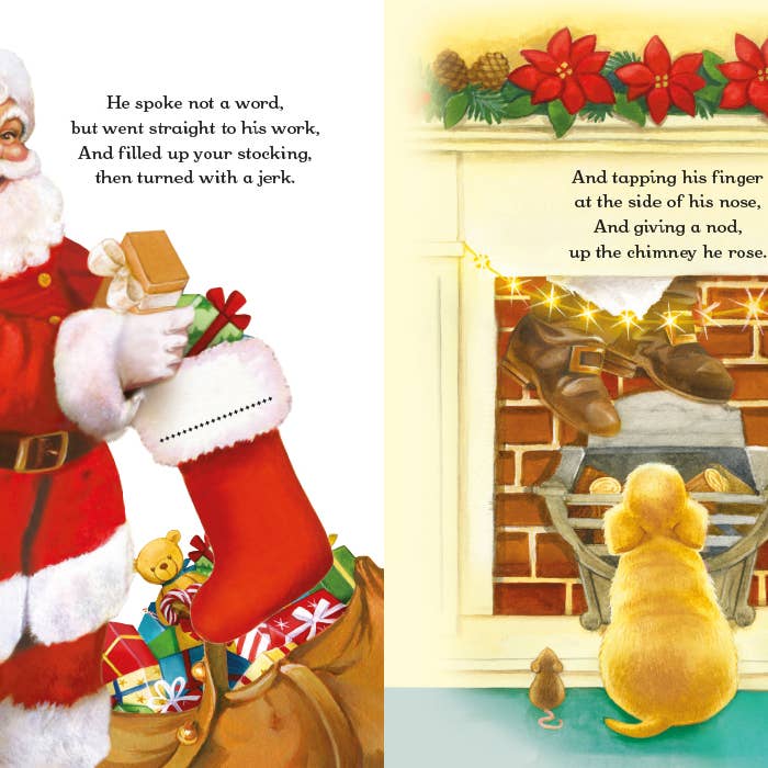 Sourcebooks - Wholesale Book - Adult - 'Twas the Night Before Christmas Personalized Book with Stickers