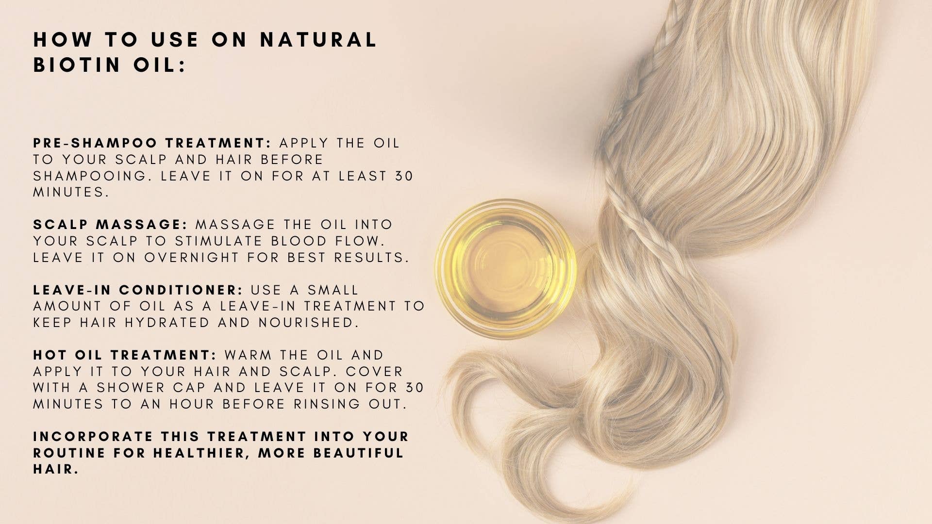 ON Natural USA - Wholesale Hair Oil - ON NATURAL - Biotin Oil [Original]4