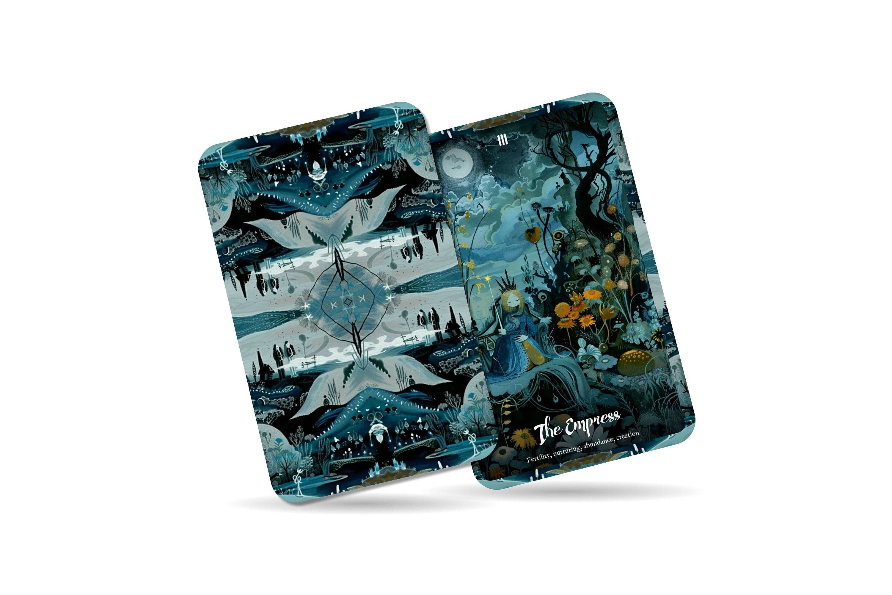 Ibiza Tarot USA - Vendita all'ingrosso Tarocchi - Dreamy Arcana Tarot - 22 Major Arcana - dove l'etereo incontra il mitico - Strumento di divinazione - Major Arcana Cards1