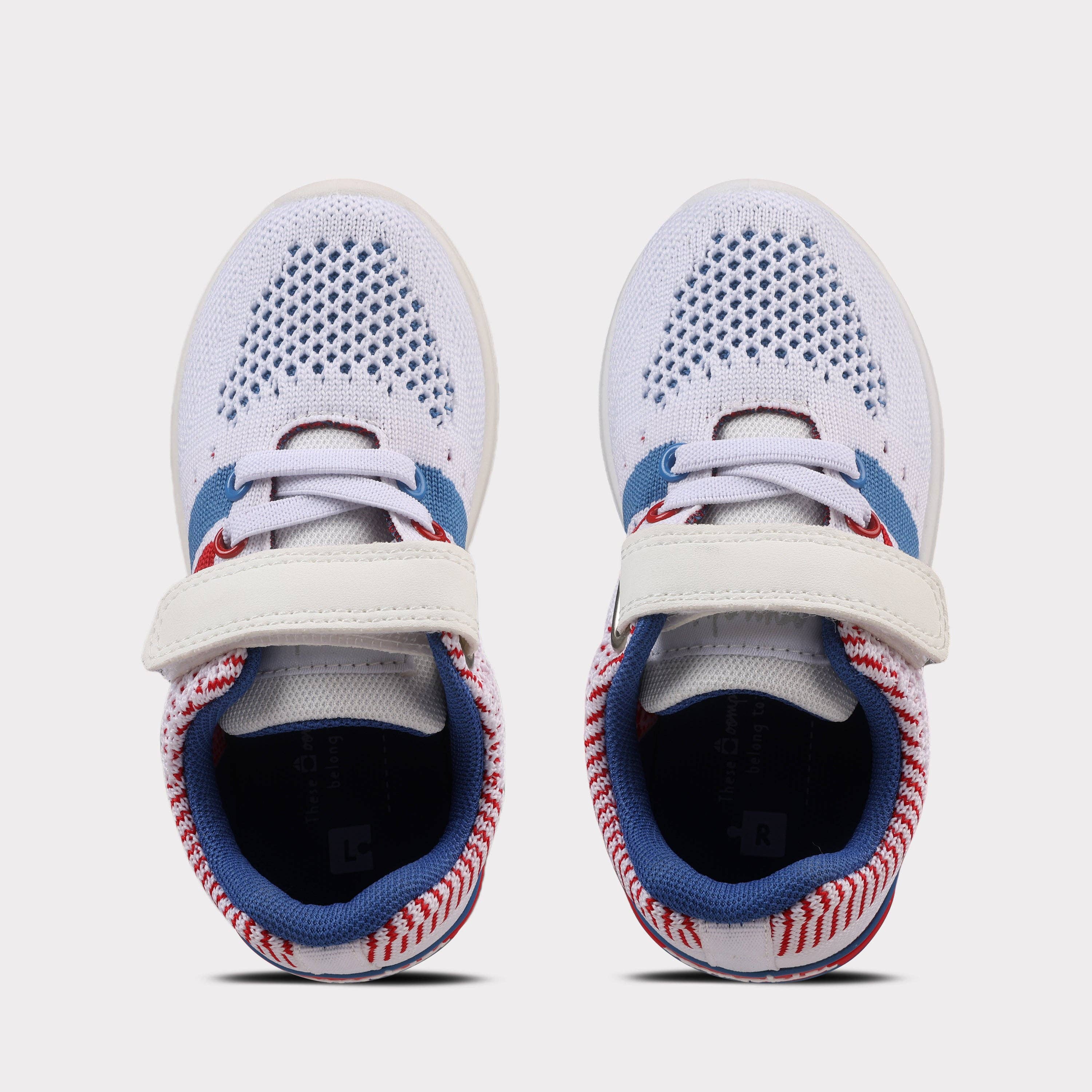 Oomphies - Vendita all'ingrosso Sneakers sportive - Bambini - Sneaker Wynn Boys con chiusura a strappo36