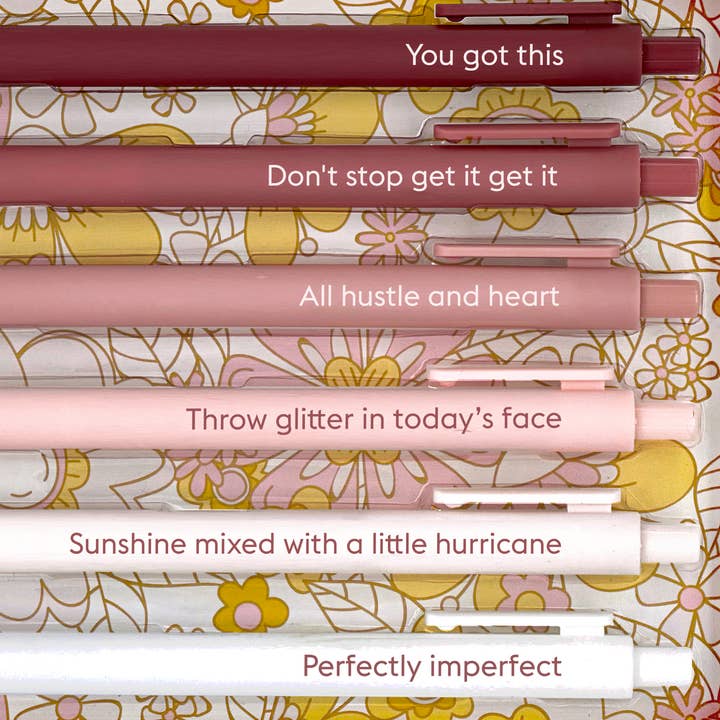 SNIFTY - Wholesale Pen - YOU GOT THIS - QUOTABLE GEL PEN SET