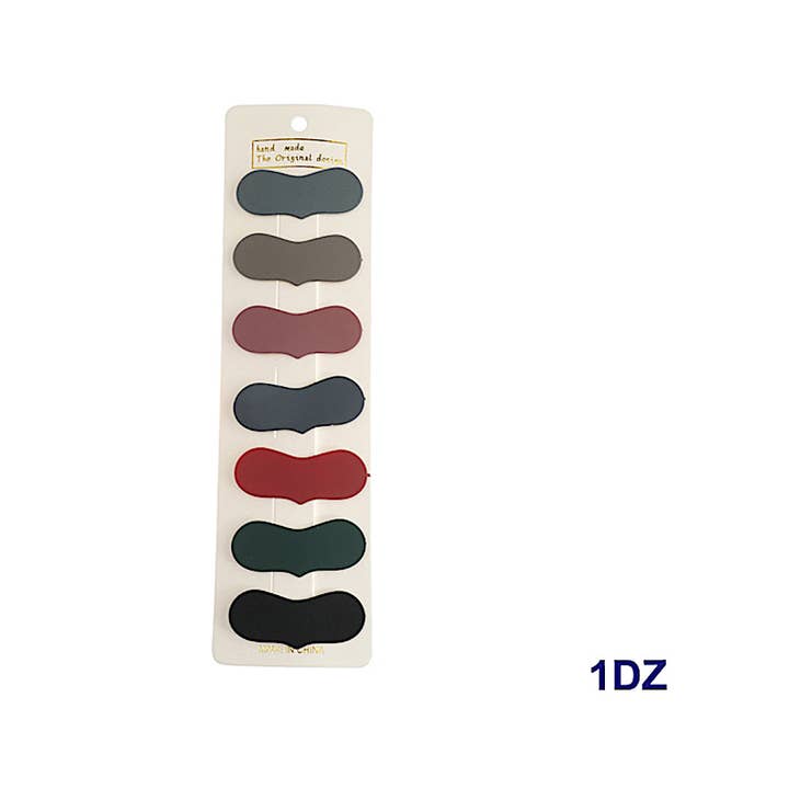 Atlas Fashion - Wholesale Hair Clip - Women's - Matte Heart Snap On Clips1