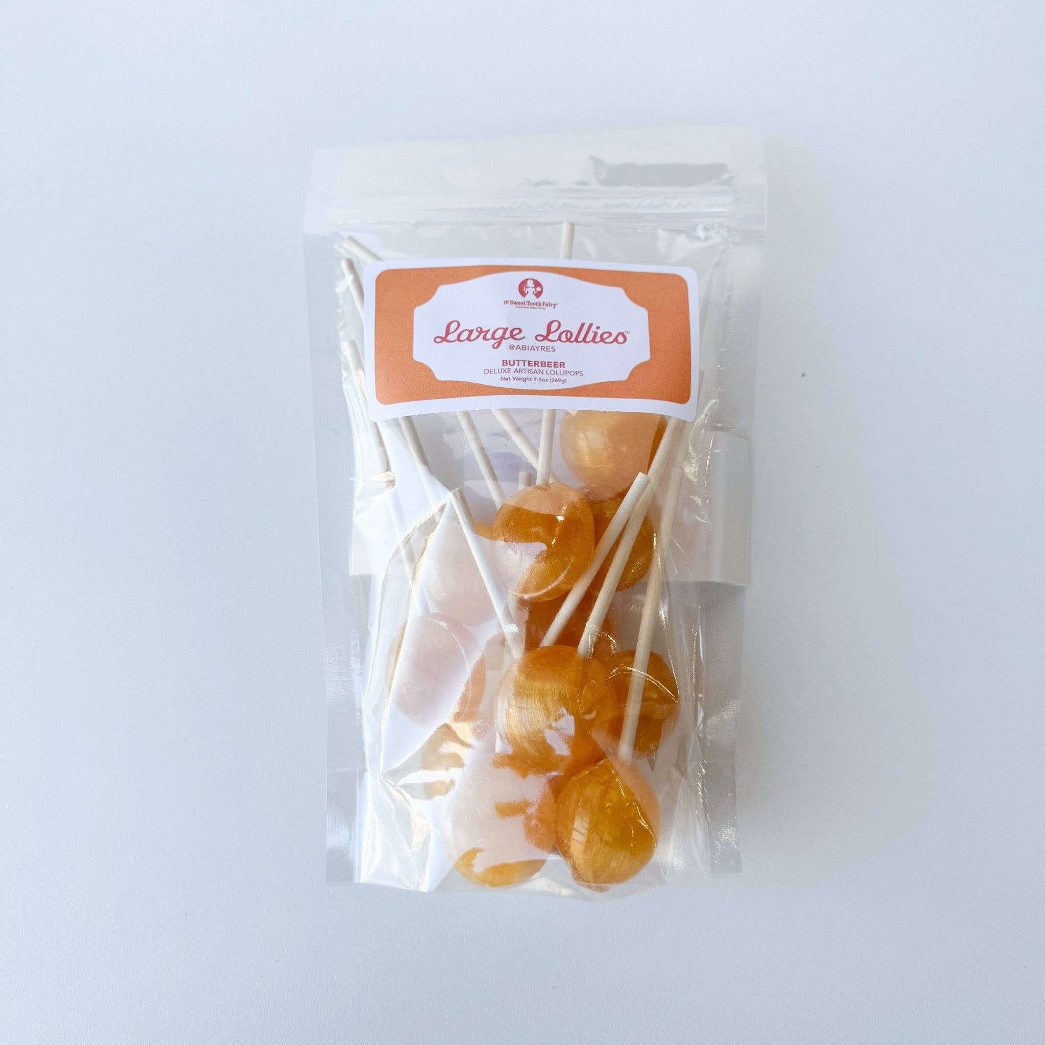 Candy Making Co. – wholesale Lollipop – Large Lollies: Butterbeer Lollipop Candy0