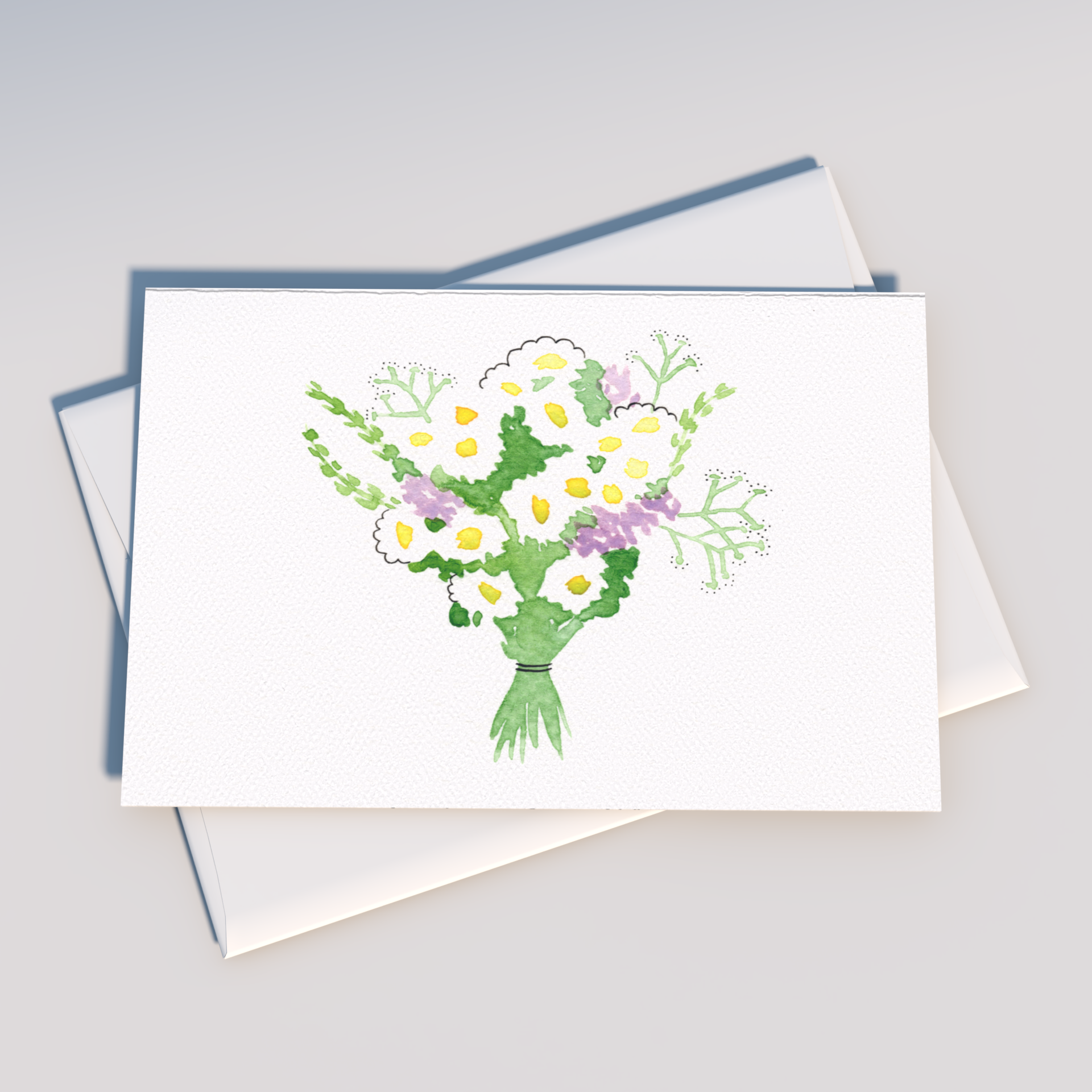 Tiday Art - Wholesale Everyday Greeting Card - Floral Bouquets Greeting Card Pack – A6 Set of Six7