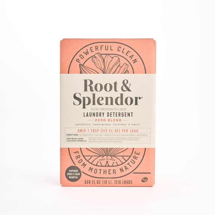 Root and Splendor - Wholesale Liquid Laundry Detergent - Bulk Laundry Detergent 8