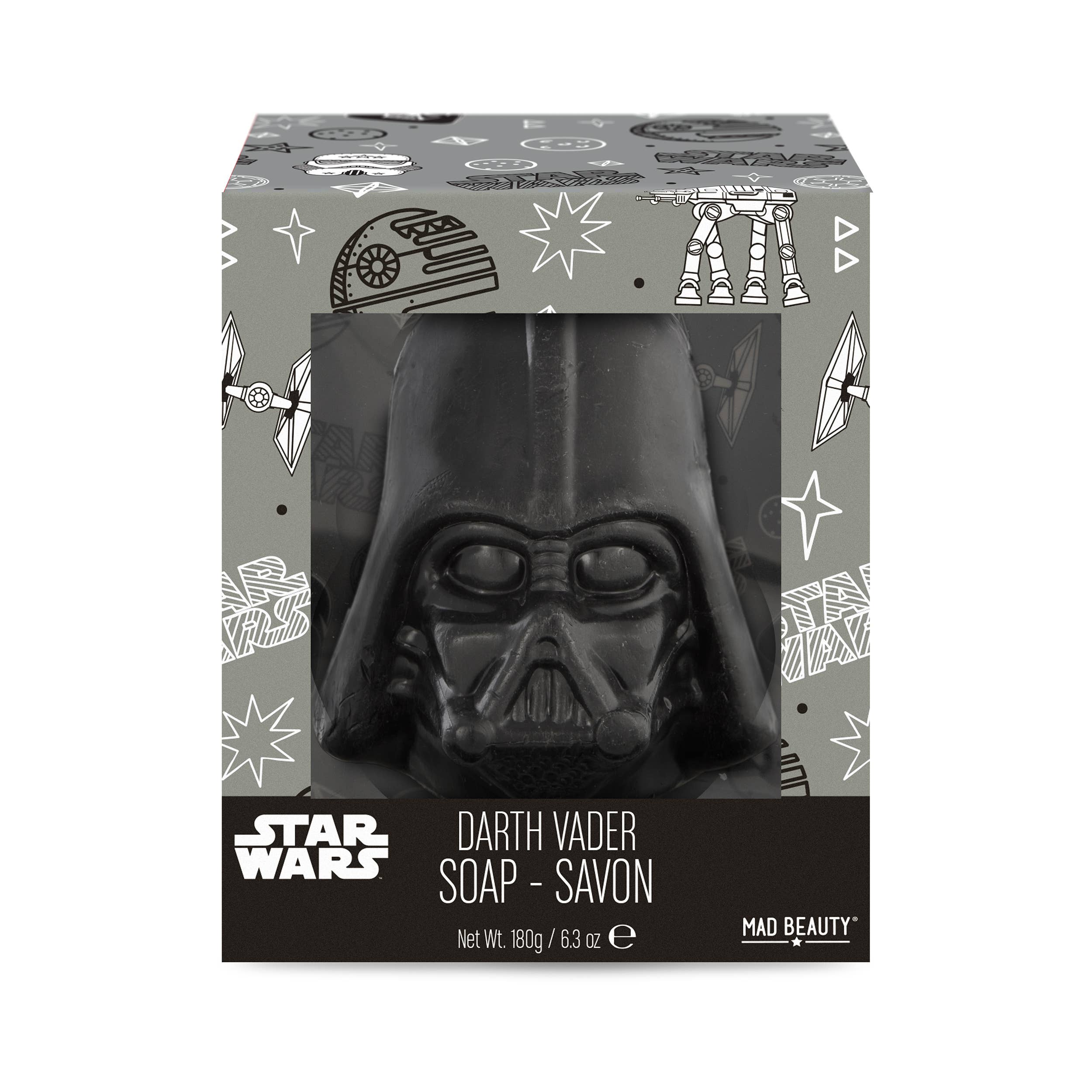 Mad Beauty USA LLC - Wholesale Bar Soap - Mad Beauty Star Wars Soap on a Rope Darth Vader