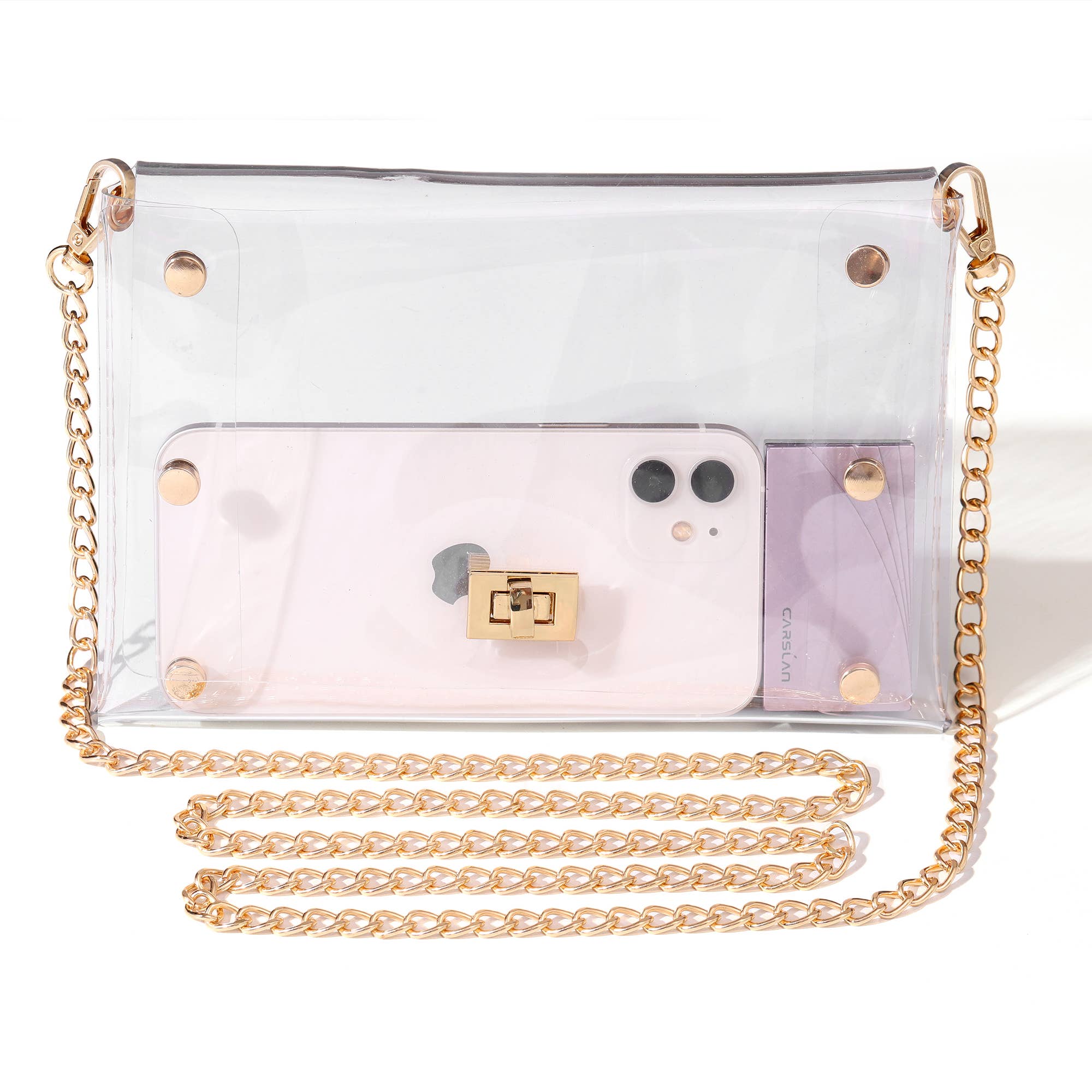 Natalie Mills - Wholesale Crossbody Bag - Women's - Phoebe Clear Handbag1