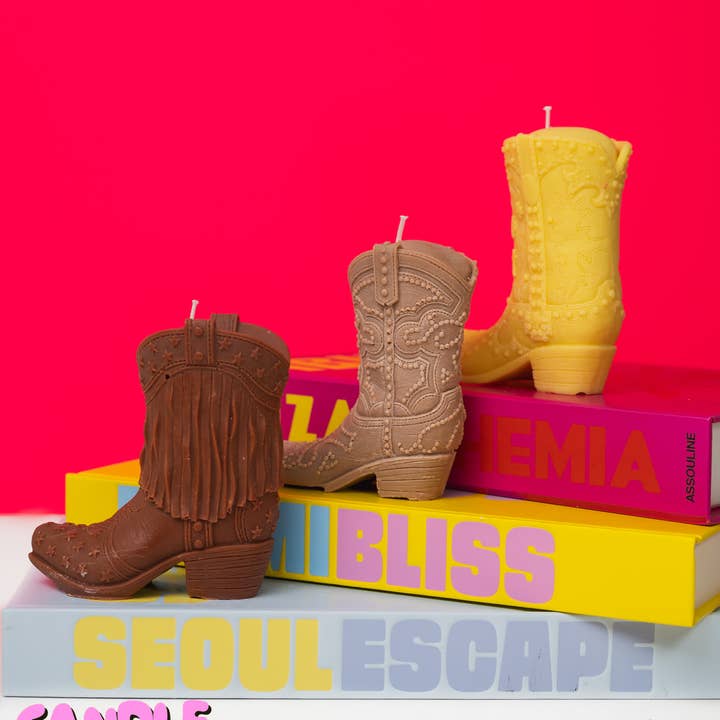 Candle Lume - Wholesale Novelty Candle - Cowboy Boot Candle