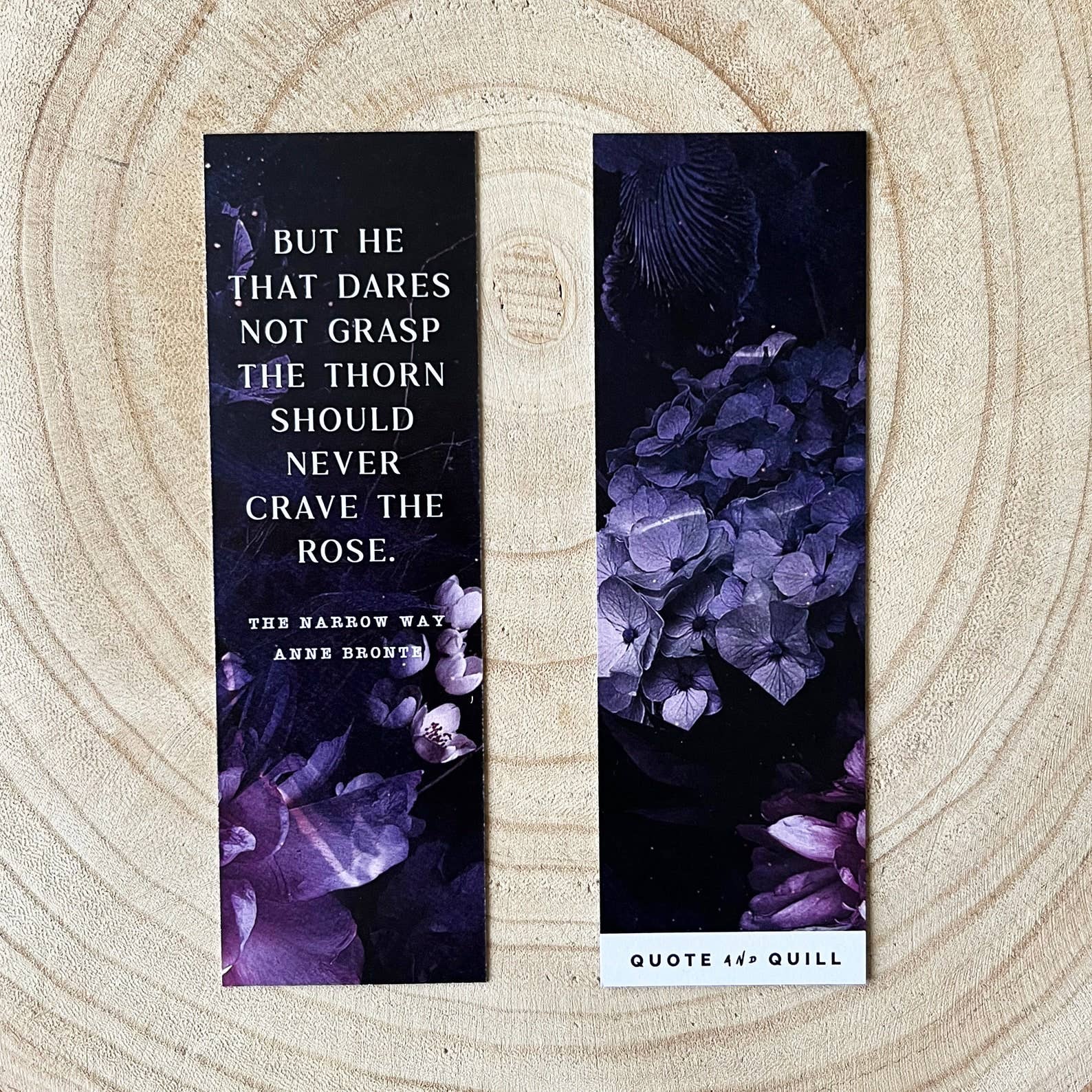 Quote and Quill – wholesale Bookmark – The Narrow Way - 'Grasp The Thorn' Bookmark3
