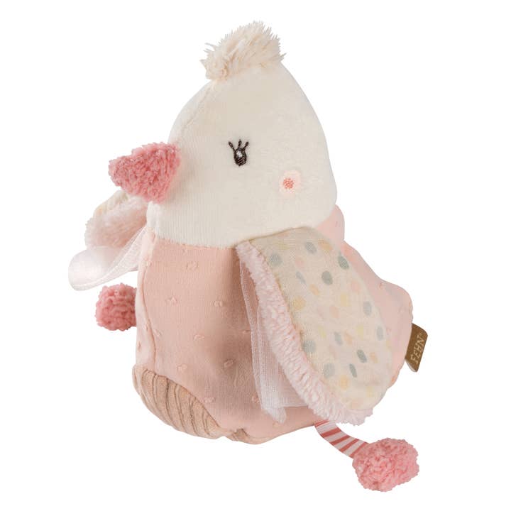 Warming animal bird - with removable heat bag for wholesale by Fehn