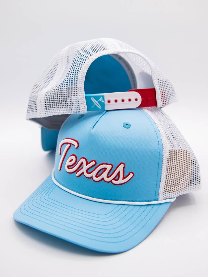 Texas Trucker - Lt. Blue for wholesale by Surf and Turf Golf