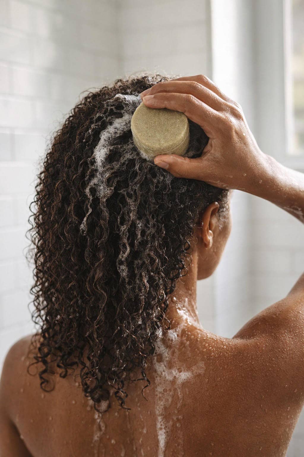 Sudz Cauldron - Wholesale Shampoo Puck/Solid Shampoo - Clementine Solid Shampoo Bar for Curls – Moisturizing Wash1