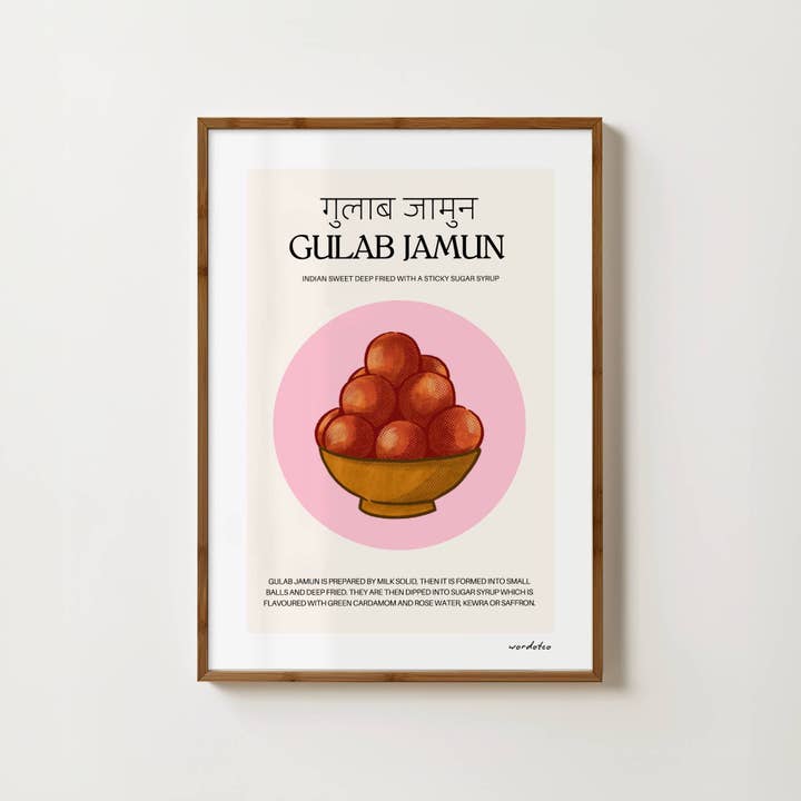 GULAB JAMUN PRINT and other Purchase Wholesale gulab jamun. Free Returns & Net 60 Terms on Faire trending on Faire.
