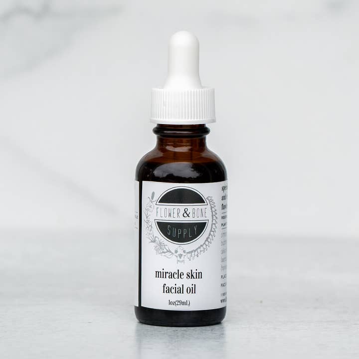 Miracle Skin Ansiktsolja för wholesale av Flower & Bone Supply