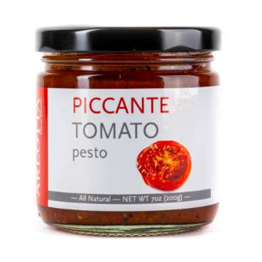 Picante Roasted Tomato Pesto for wholesale by Arlotta Food Studio