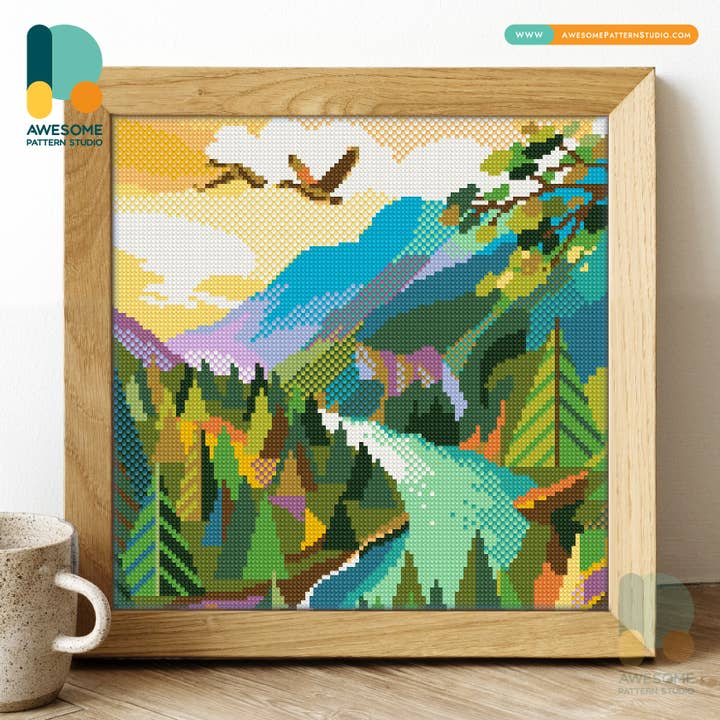 DS2627-120x120 North Cascades NP, Diamond Painting Kit and other Purchase Wholesale cascademeats. Free Returns & Net 60 Terms on Faire trending on Faire.