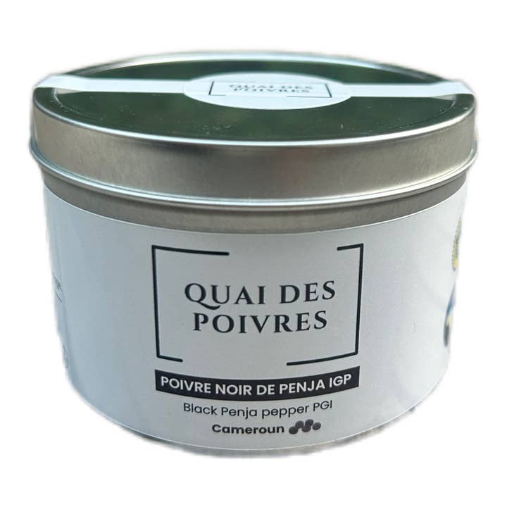 Poivre Noir de Penja IGP - 70g pour la vente par Quai des poivres