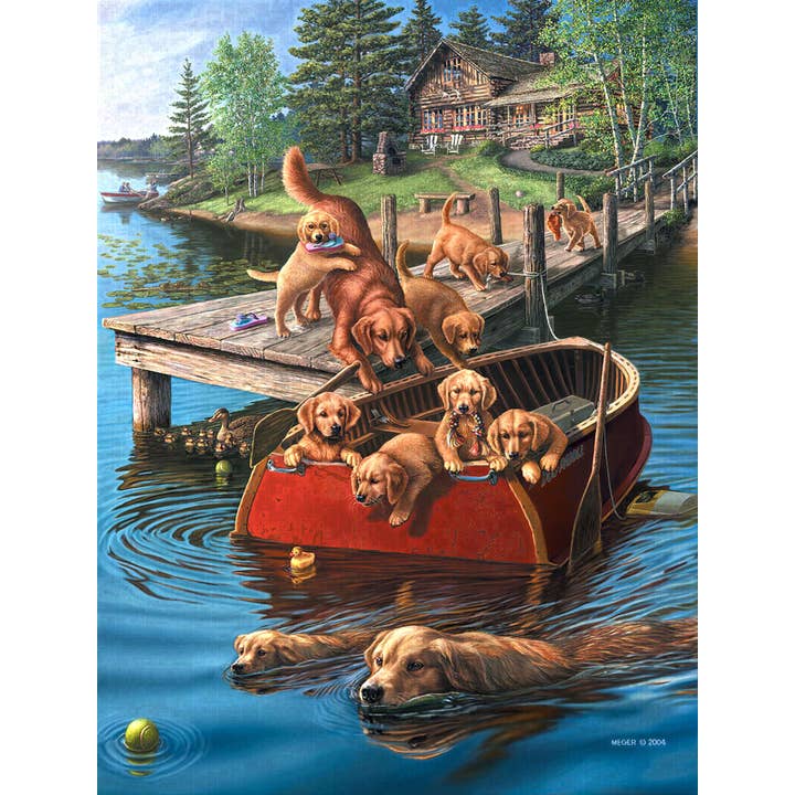 SunsOut - Wholesale Puzzle - Adult - 5197 Dog Paddle 300 pc Puzzle
