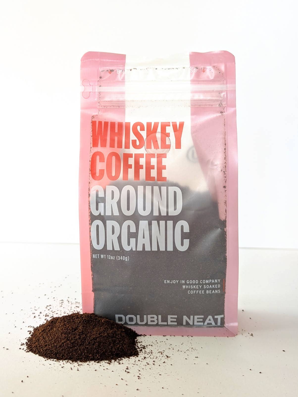 Double Neat - Wholesale Ground coffee - Whiskey-Infused Ground Coffee