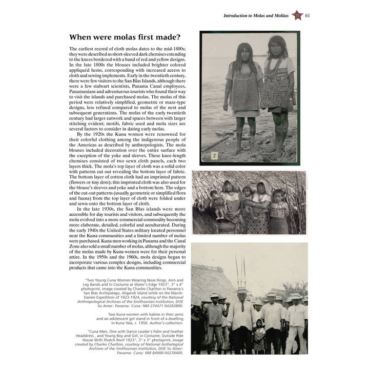 Schiffer Publishing - Wholesale Crafts, Hobbies & DIY - The Mola: Traditional Kuna Textile Art1