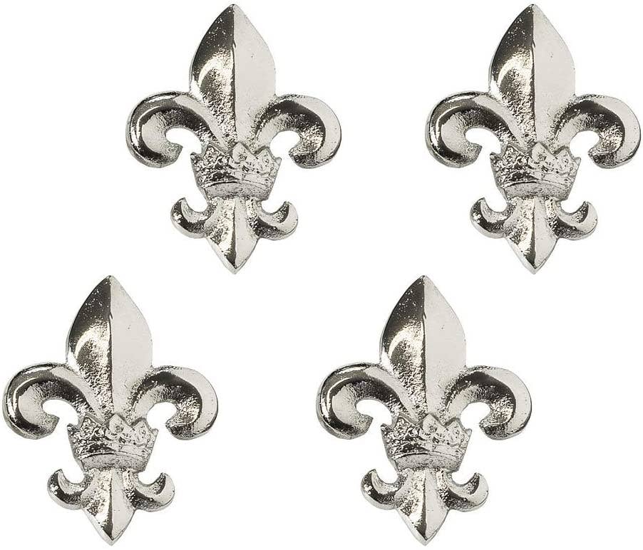 EDZARD - Wholesale Candle Holder - Set of 4 Candle Pins Candle Holders Lily, Aluminum2