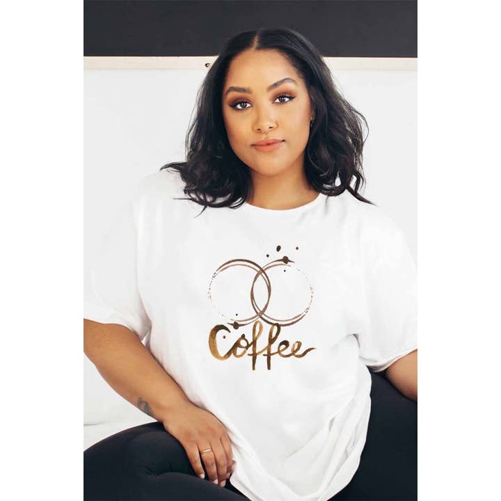 T-shirt graphique Coffee pour la vente par Jaylanie